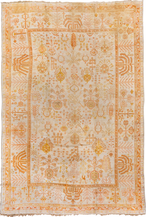 Vintage Oushak Area Rug (9' x 13')